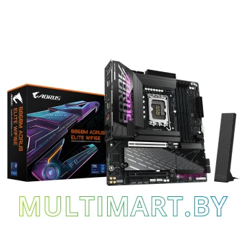 Материнская плата Gigabyte B860M Aorus Elite WiFi6E картинка 6